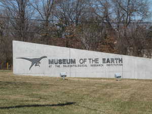 "Museum of the Earth sign"