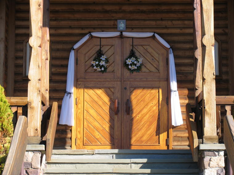 Sacred Heart - Door Detail photo