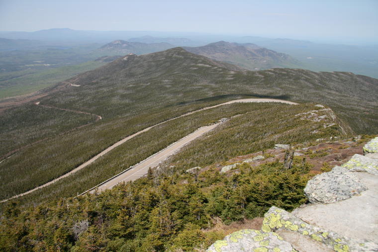View of Road from Summit photo